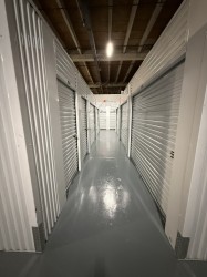 Endura-Plate providing a highly-durable and cleanable surface over damaged flooring.