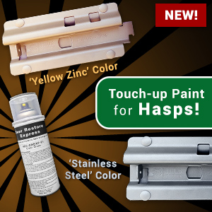 Available in standard and custom colors from your distributor.